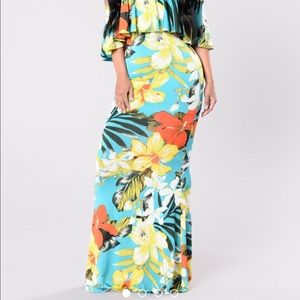 Summer dress off shoulder